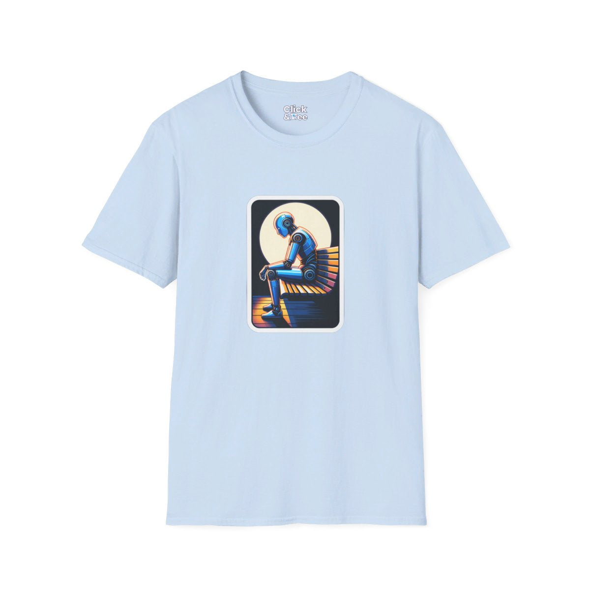 RealisticHumanoid AI Robot Unique T-Shirt Image 14