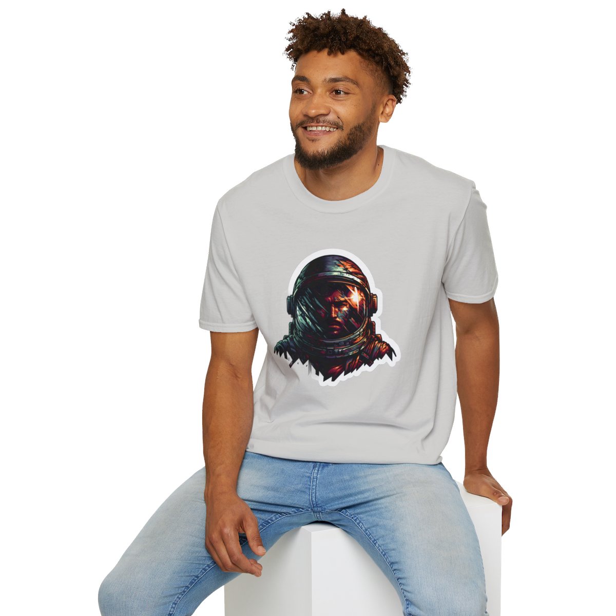 RealisticAstronaut Explorer Unique T-Shirt Image 7