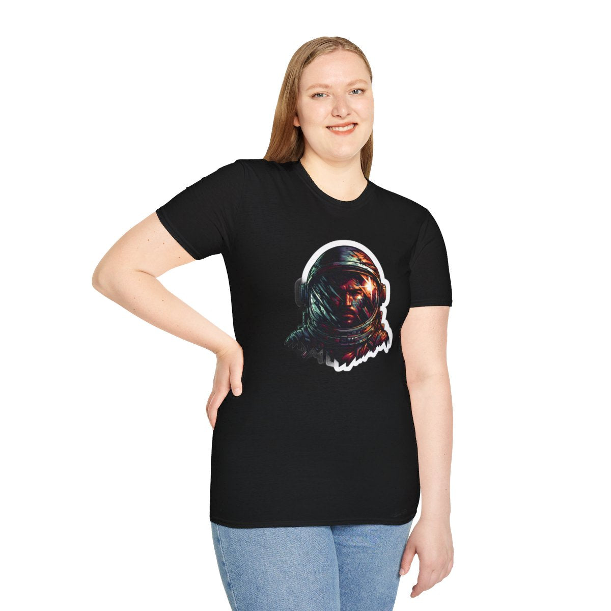 RealisticAstronaut Explorer Unique T-Shirt Image 8