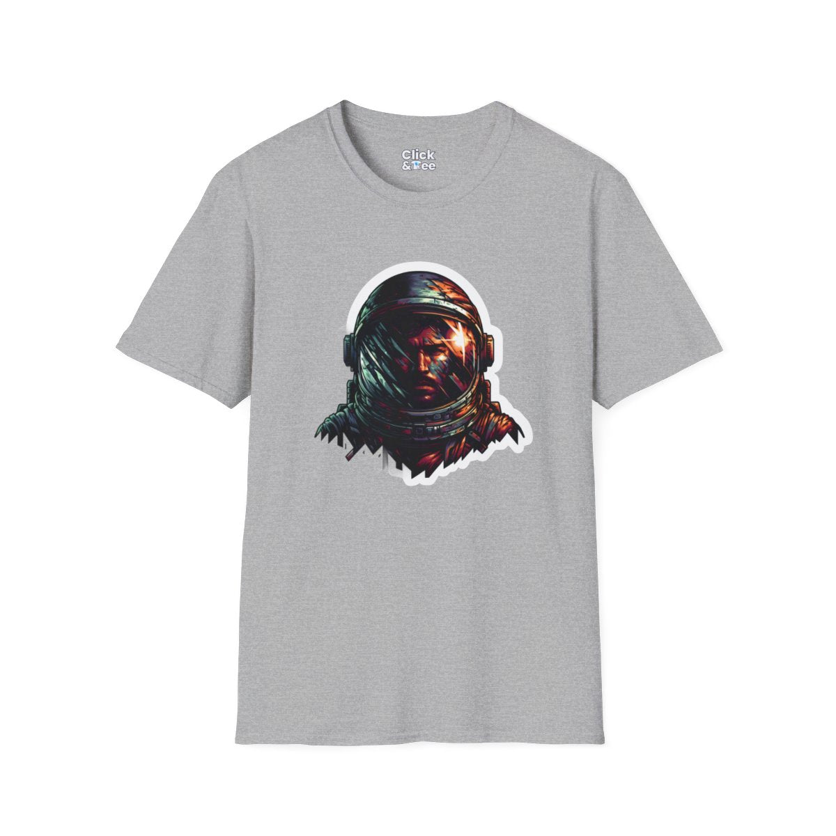 RealisticAstronaut Explorer Unique T-Shirt Image 2