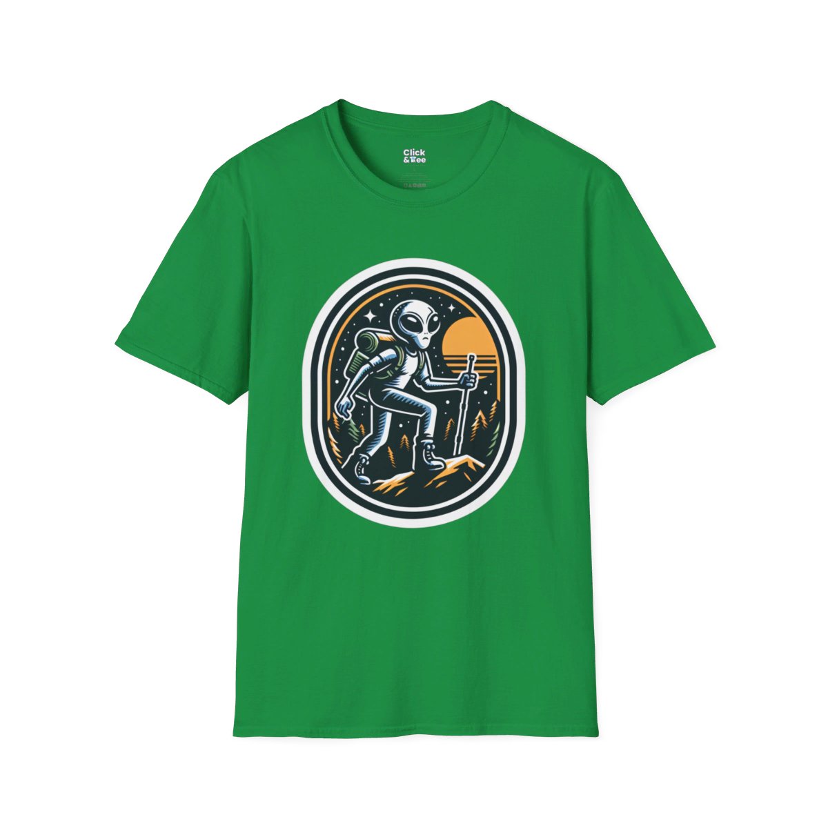 RetroAlien Unique T-Shirt Image 12