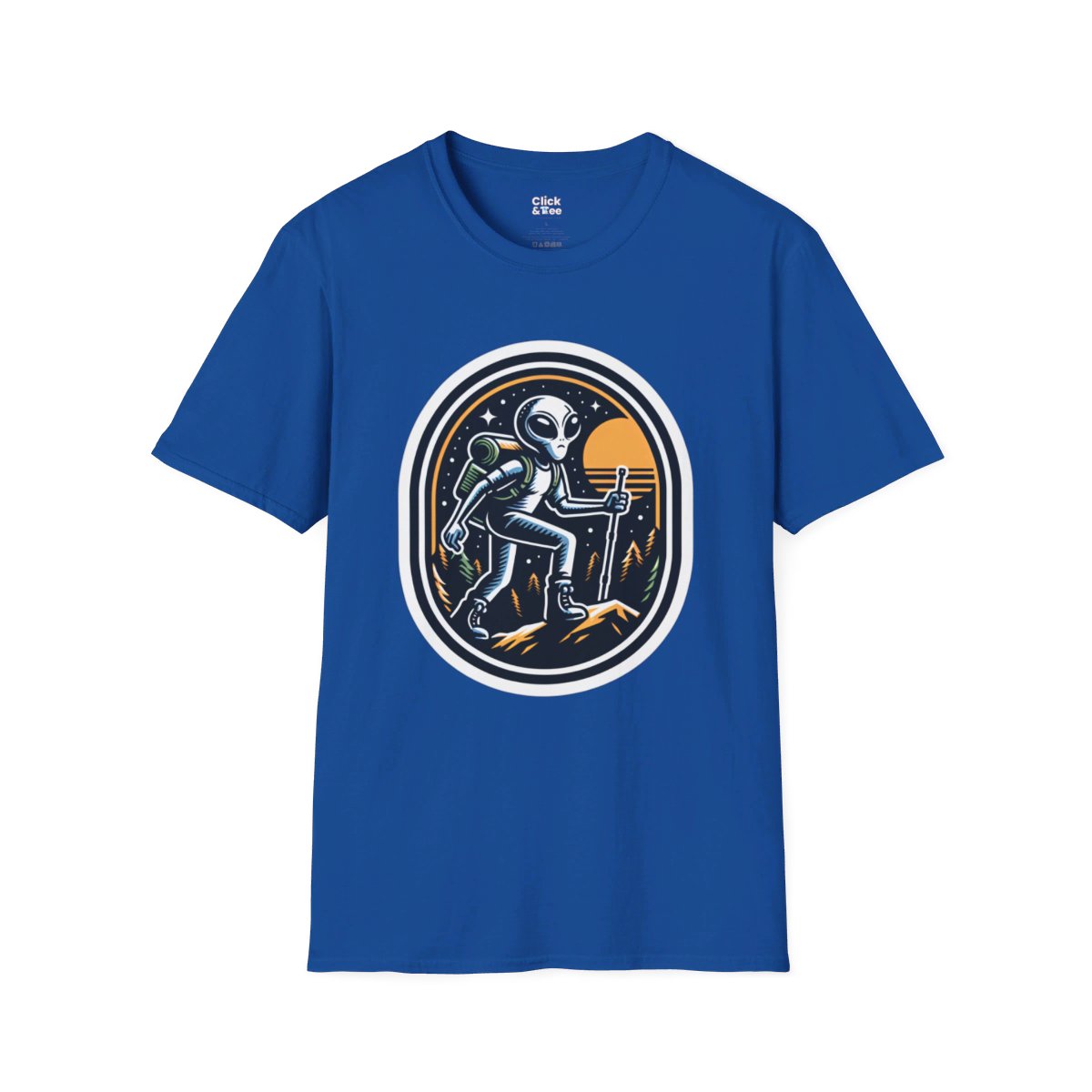 RetroAlien Unique T-Shirt Image 17