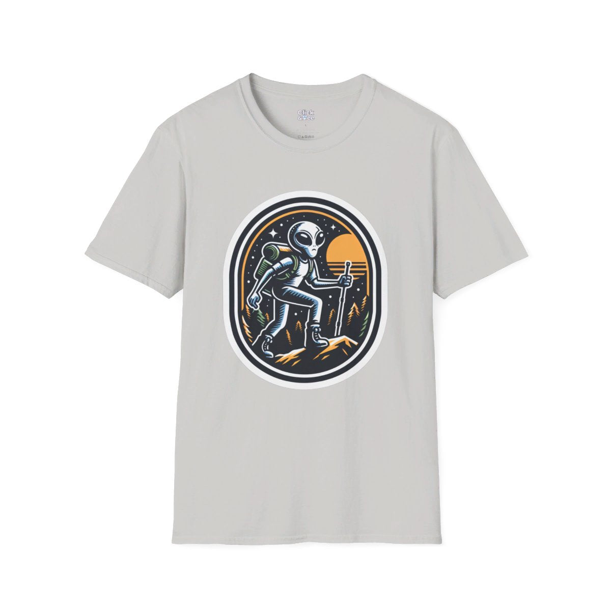 RetroAlien Unique T-Shirt Image 5