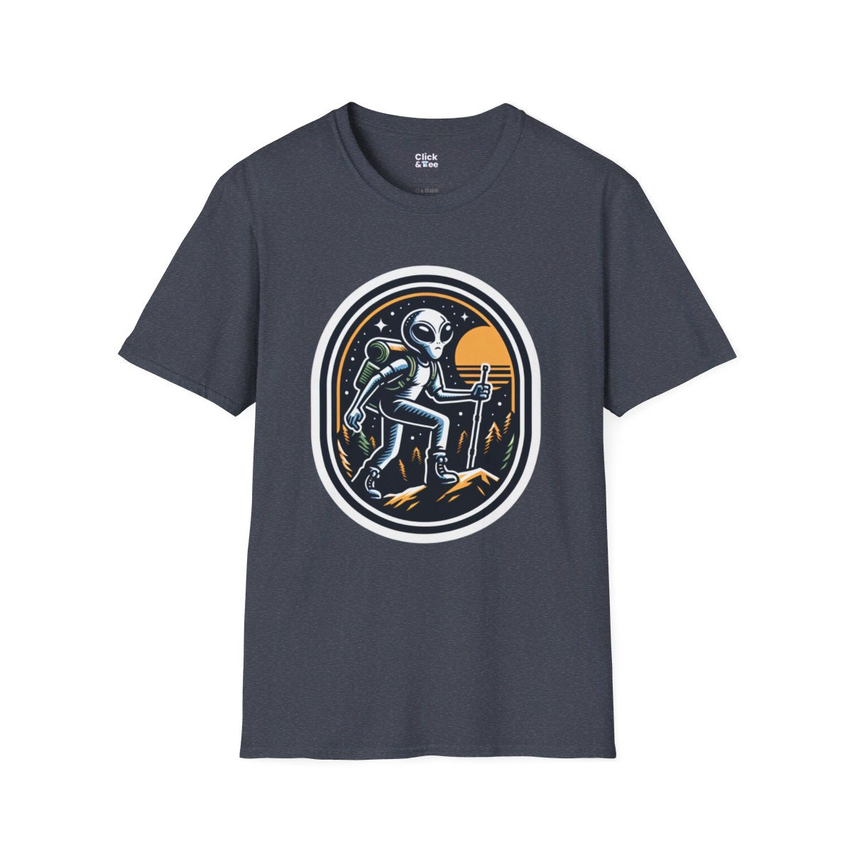 RetroAlien Unique T-Shirt Image 19