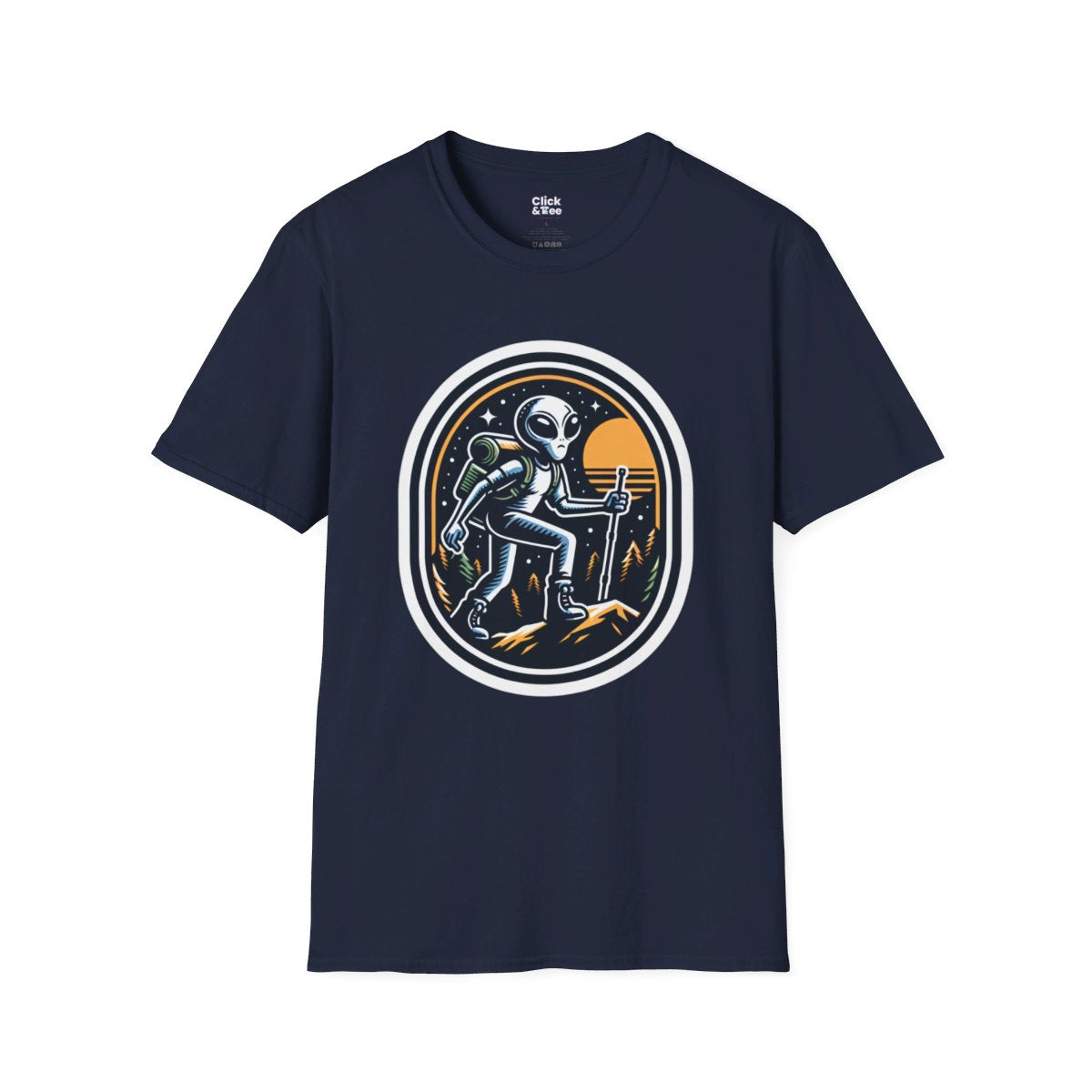 RetroAlien Unique T-Shirt Image 18