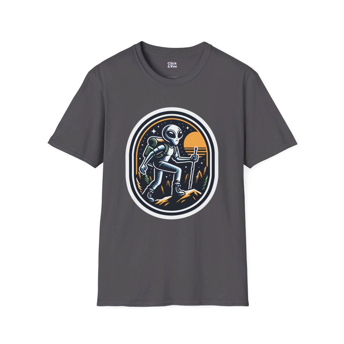 RetroAlien Unique T-Shirt Image 16