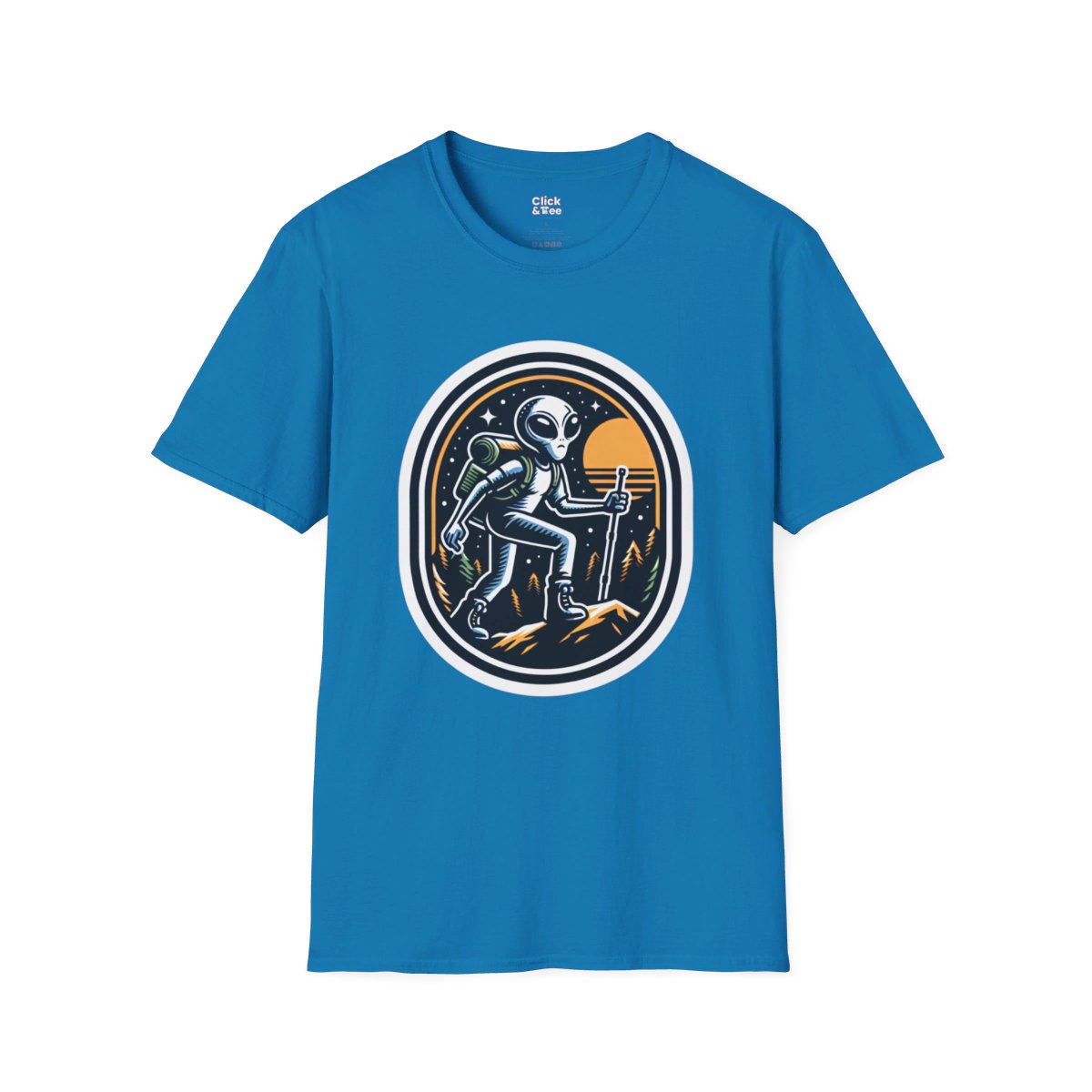 RetroAlien Unique T-Shirt Image 15