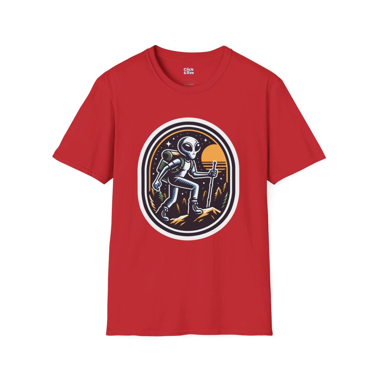 RetroAlien Unique T-Shirt Image 20