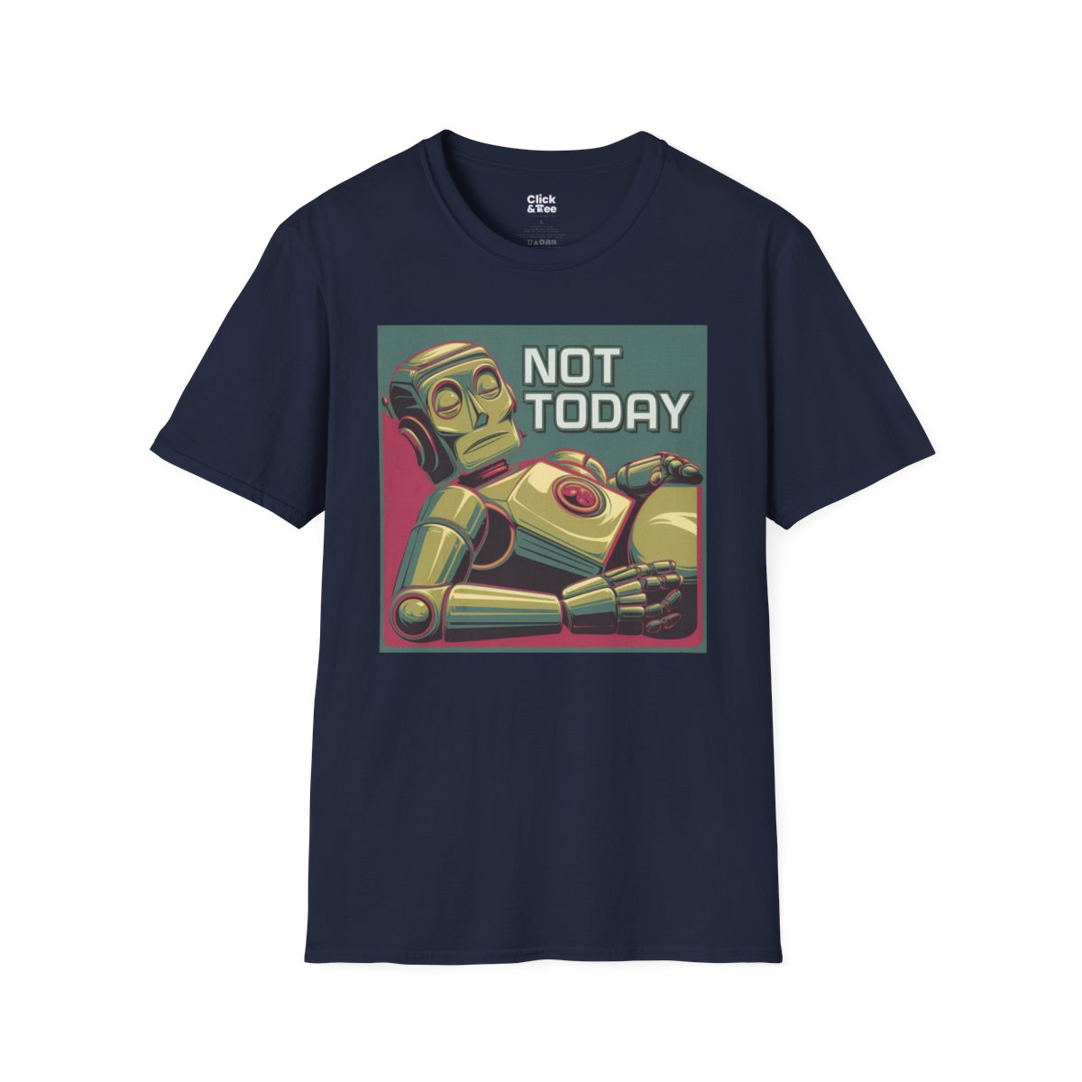 RetroRobot Unique T-Shirt Image 18