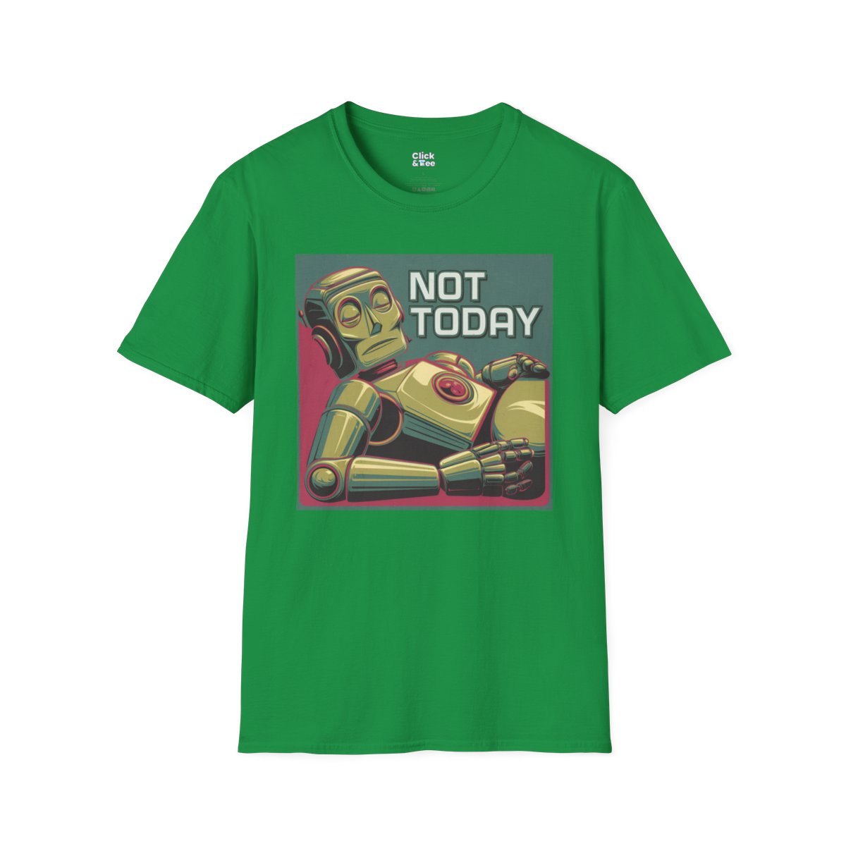 RetroRobot Unique T-Shirt Image 12