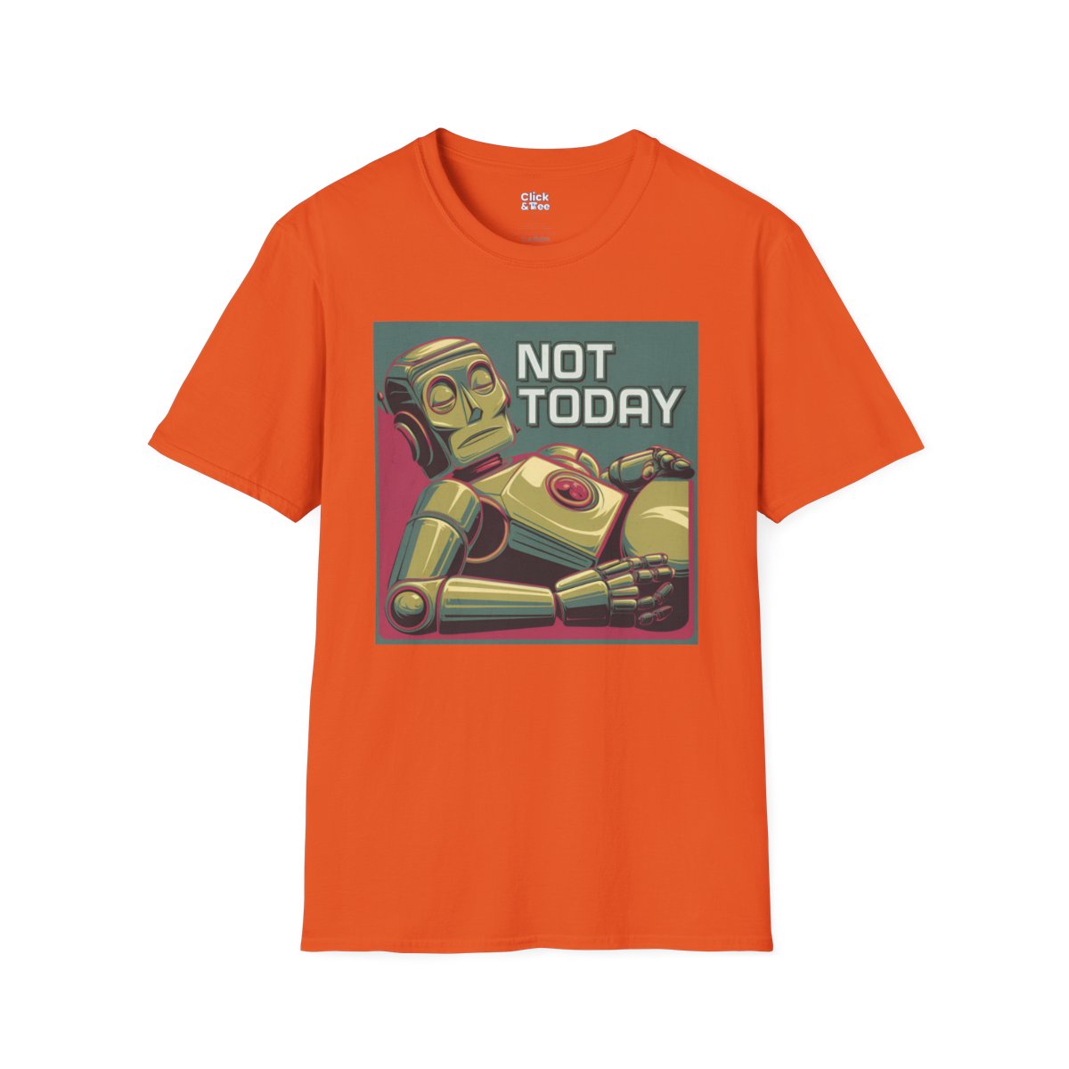 RetroRobot Unique T-Shirt Image 9
