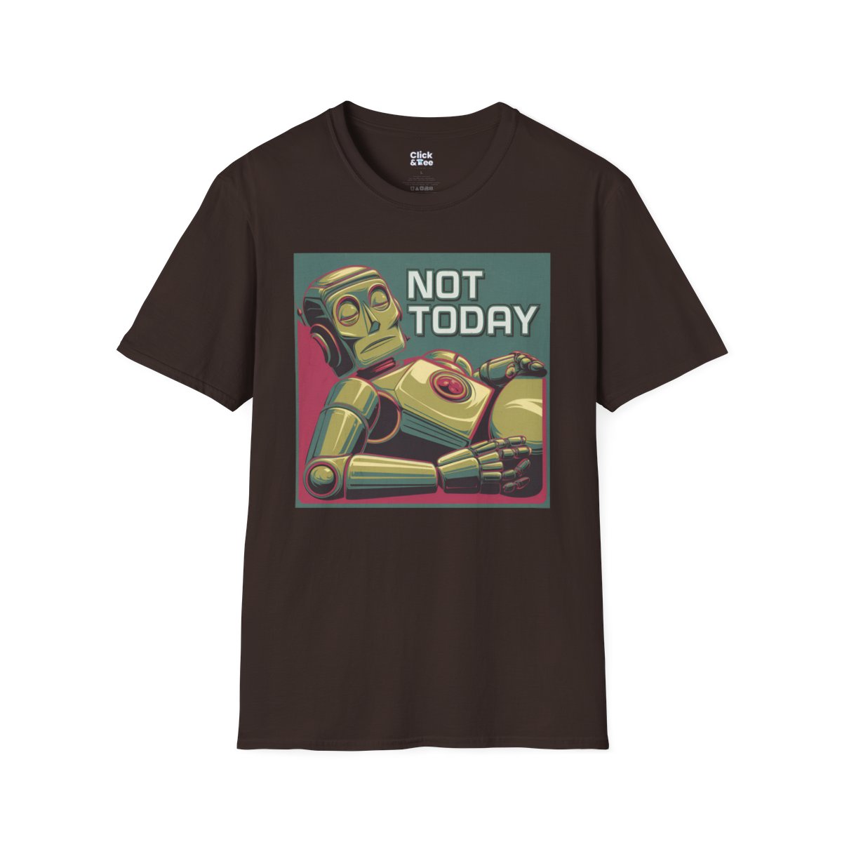 RetroRobot Unique T-Shirt Image 10