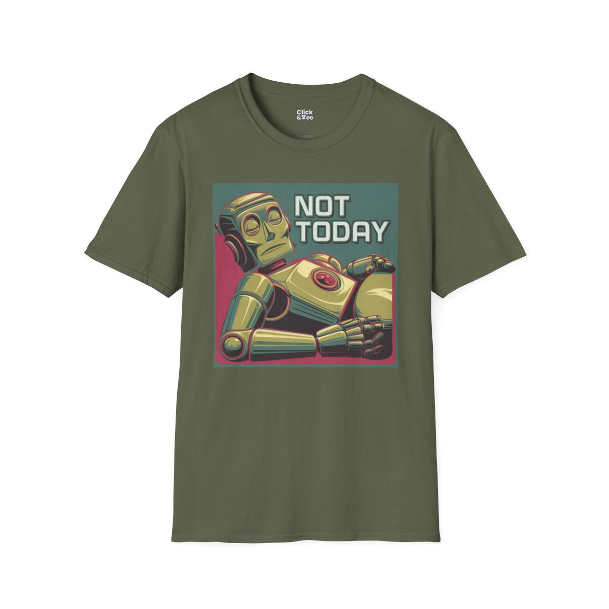 RetroRobot Unique T-Shirt Image 11