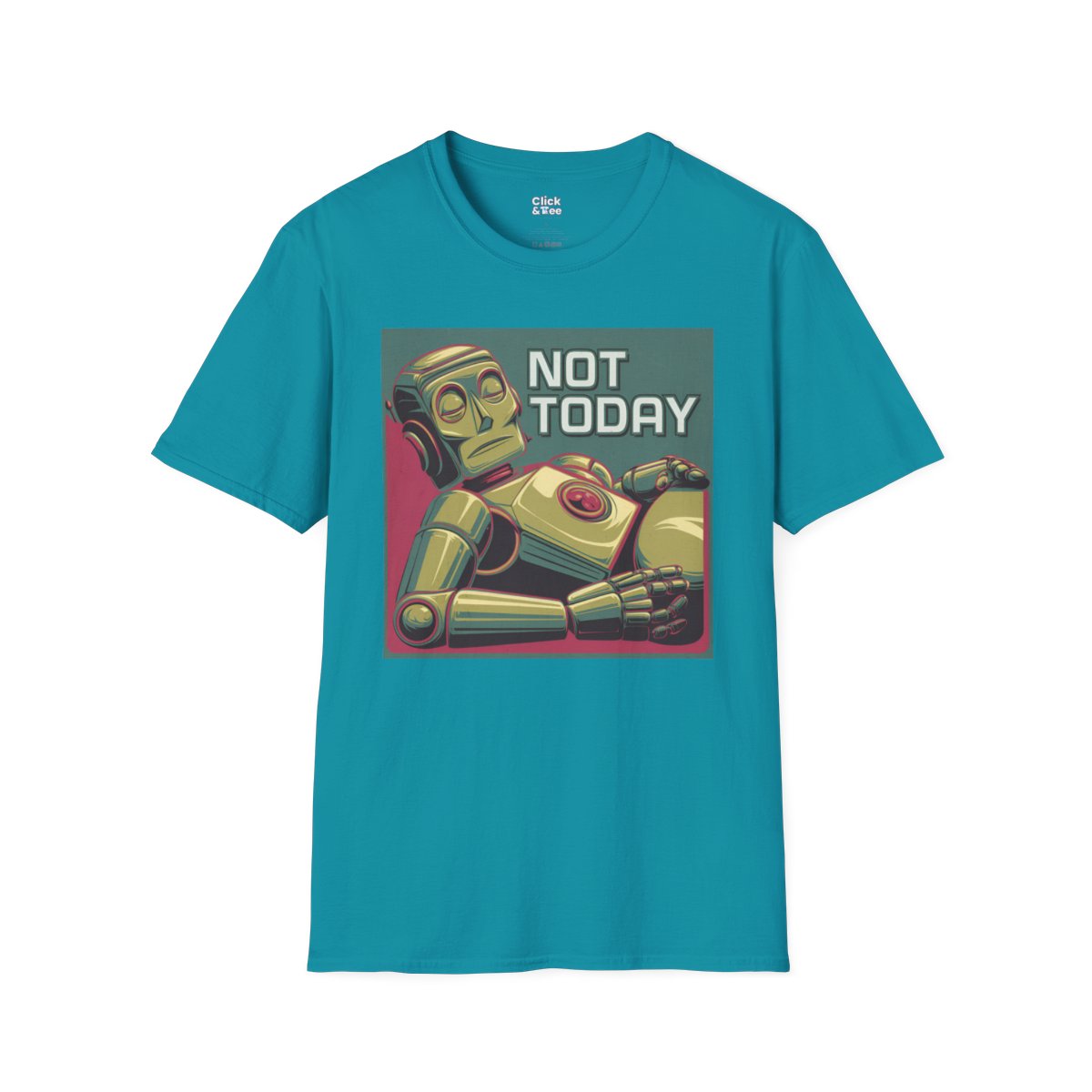 RetroRobot Unique T-Shirt Image 13