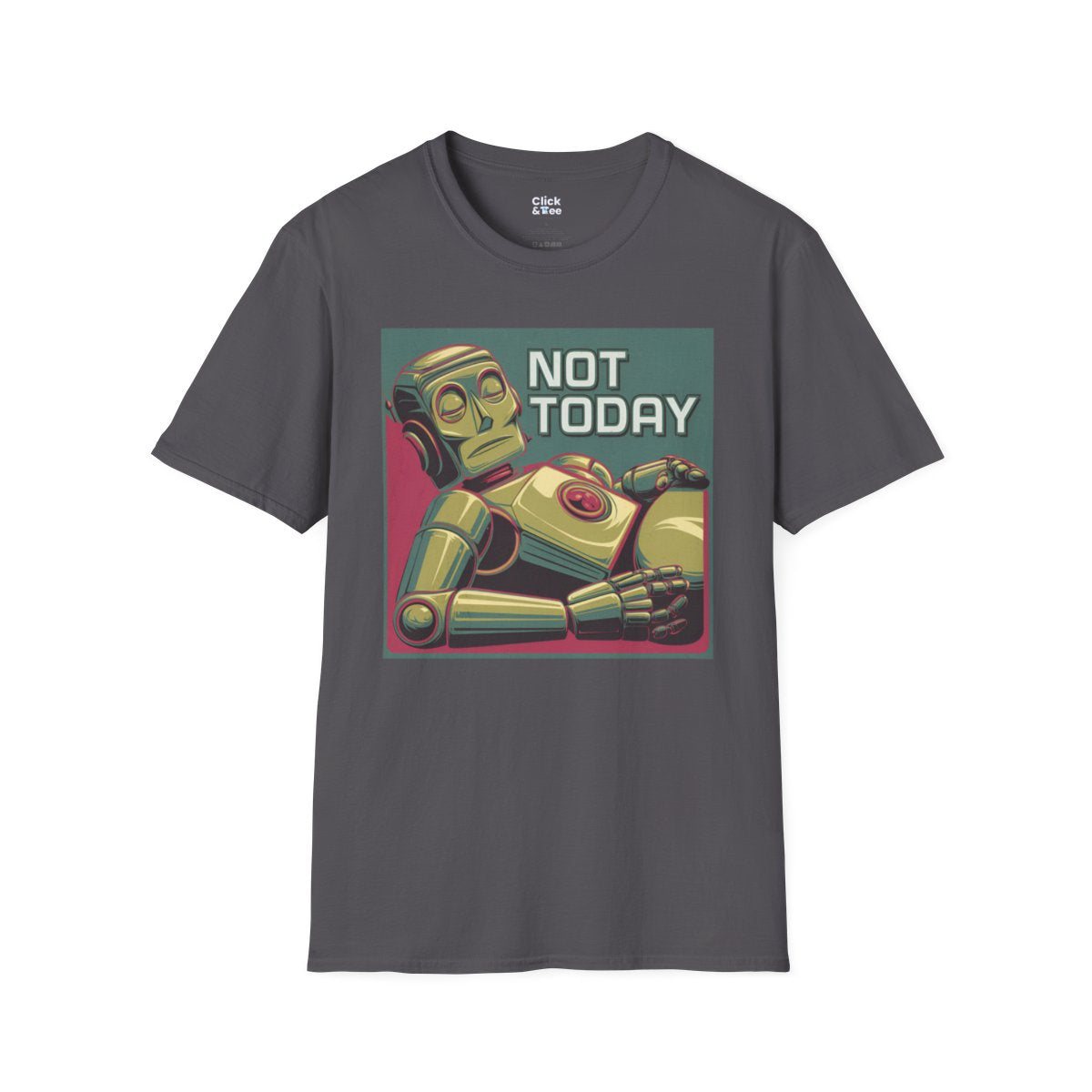 RetroRobot Unique T-Shirt Image 16