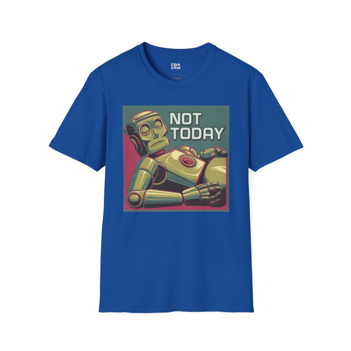 RetroRobot Unique T-Shirt Image 17