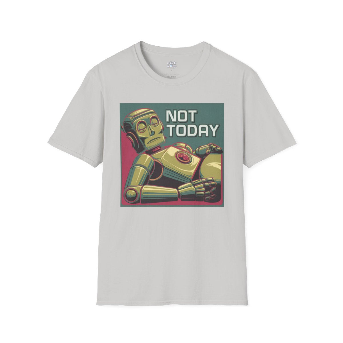 RetroRobot Unique T-Shirt Image 5