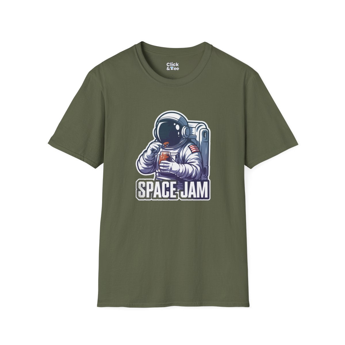 RetroAstronaut Unique T-Shirt Image 11