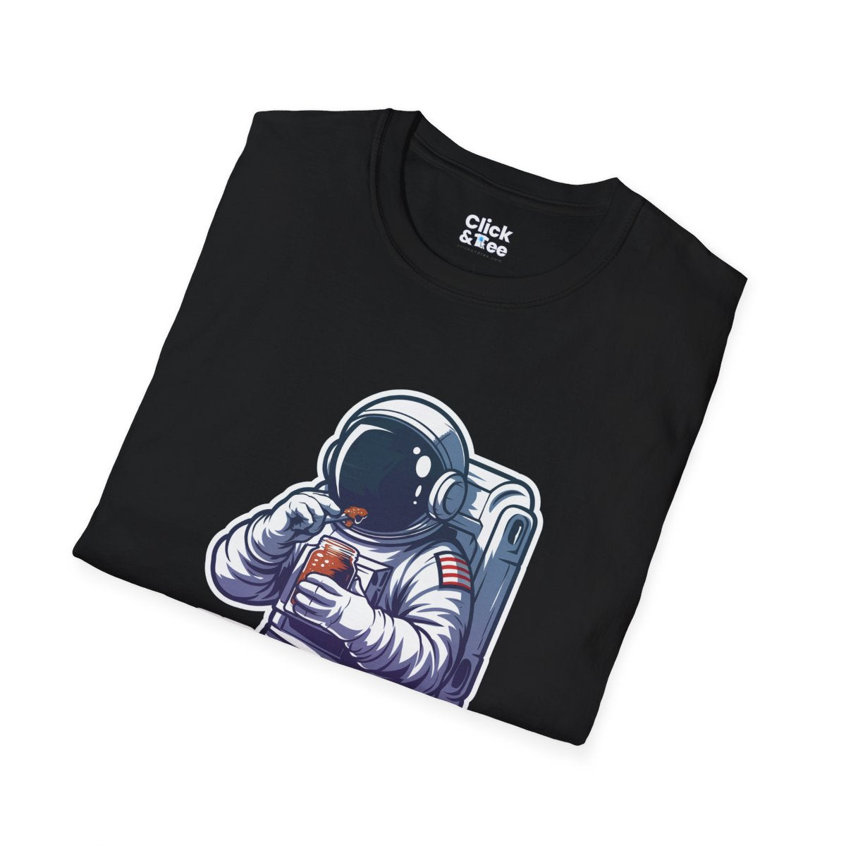RetroAstronaut Unique T-Shirt Image 1
