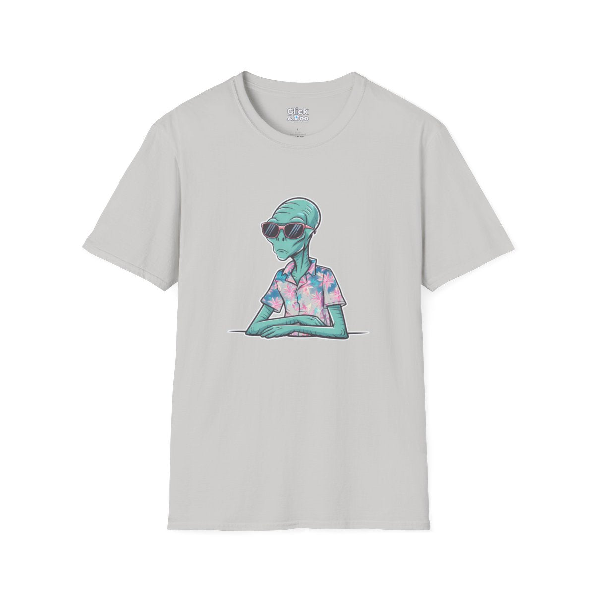 RetroAlien Unique T-Shirt Image 5