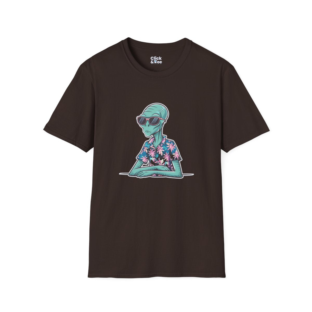 RetroAlien Unique T-Shirt Image 10