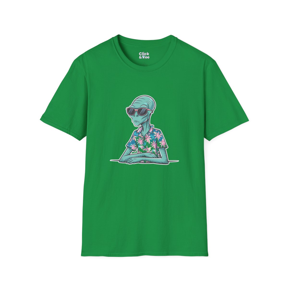 RetroAlien Unique T-Shirt Image 12