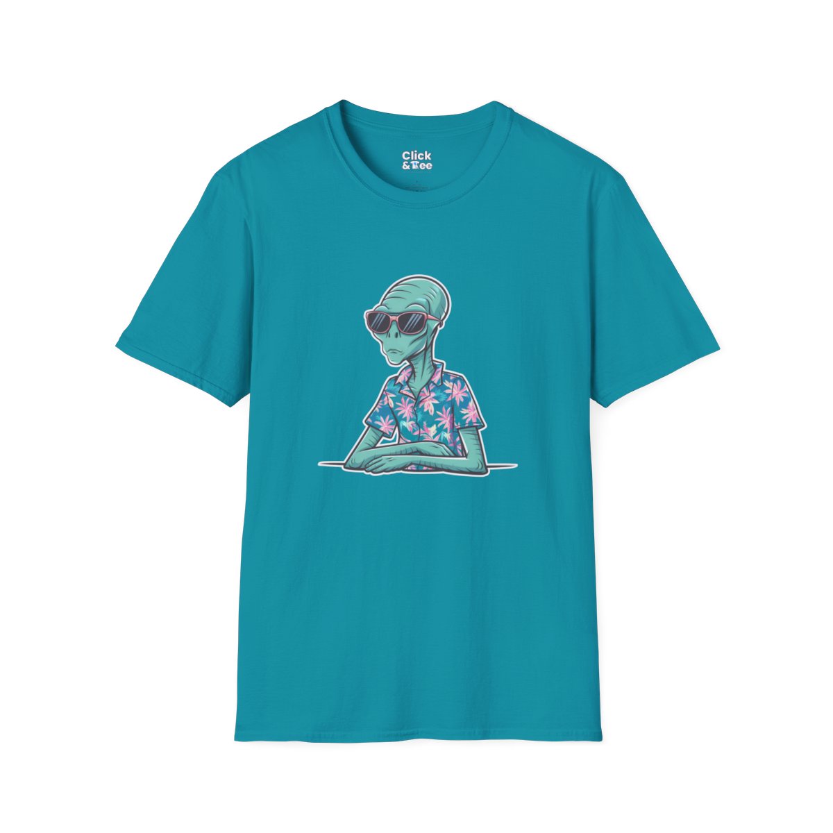 RetroAlien Unique T-Shirt Image 13