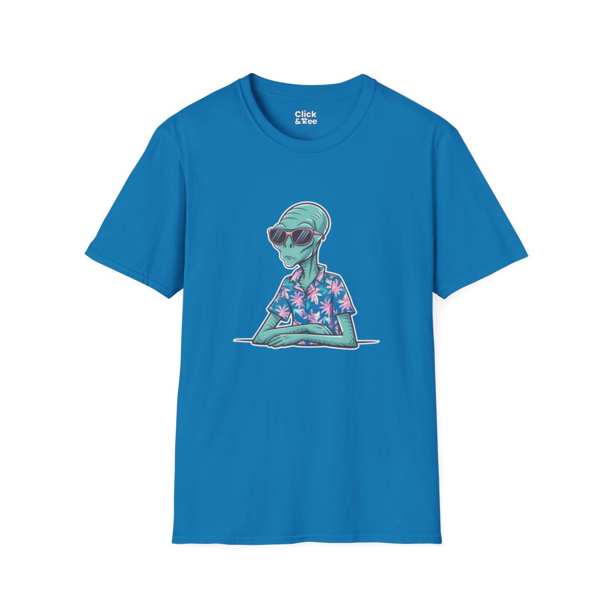 RetroAlien Unique T-Shirt Image 15