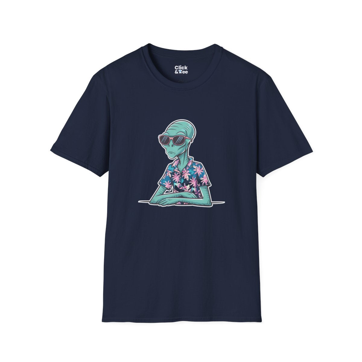 RetroAlien Unique T-Shirt Image 18