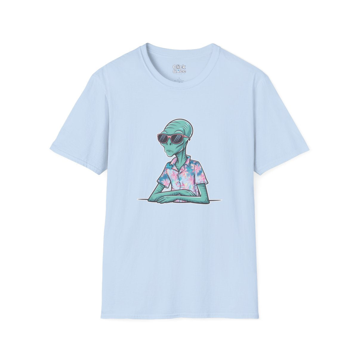 RetroAlien Unique T-Shirt Image 14