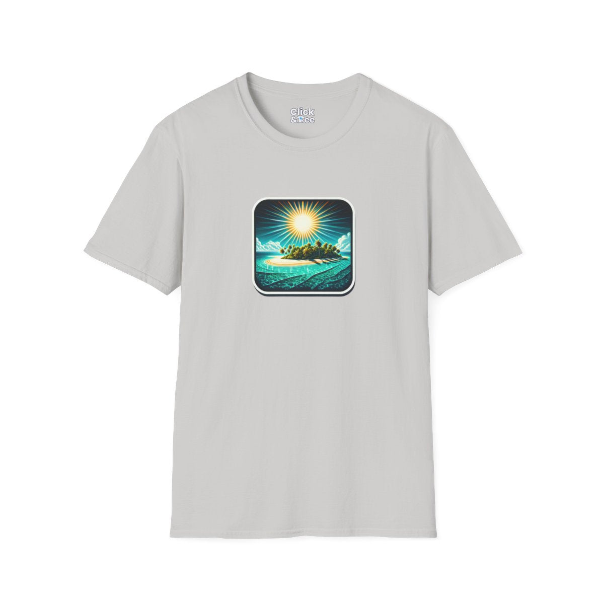 RetroParadise Island Unique T-Shirt Image 5