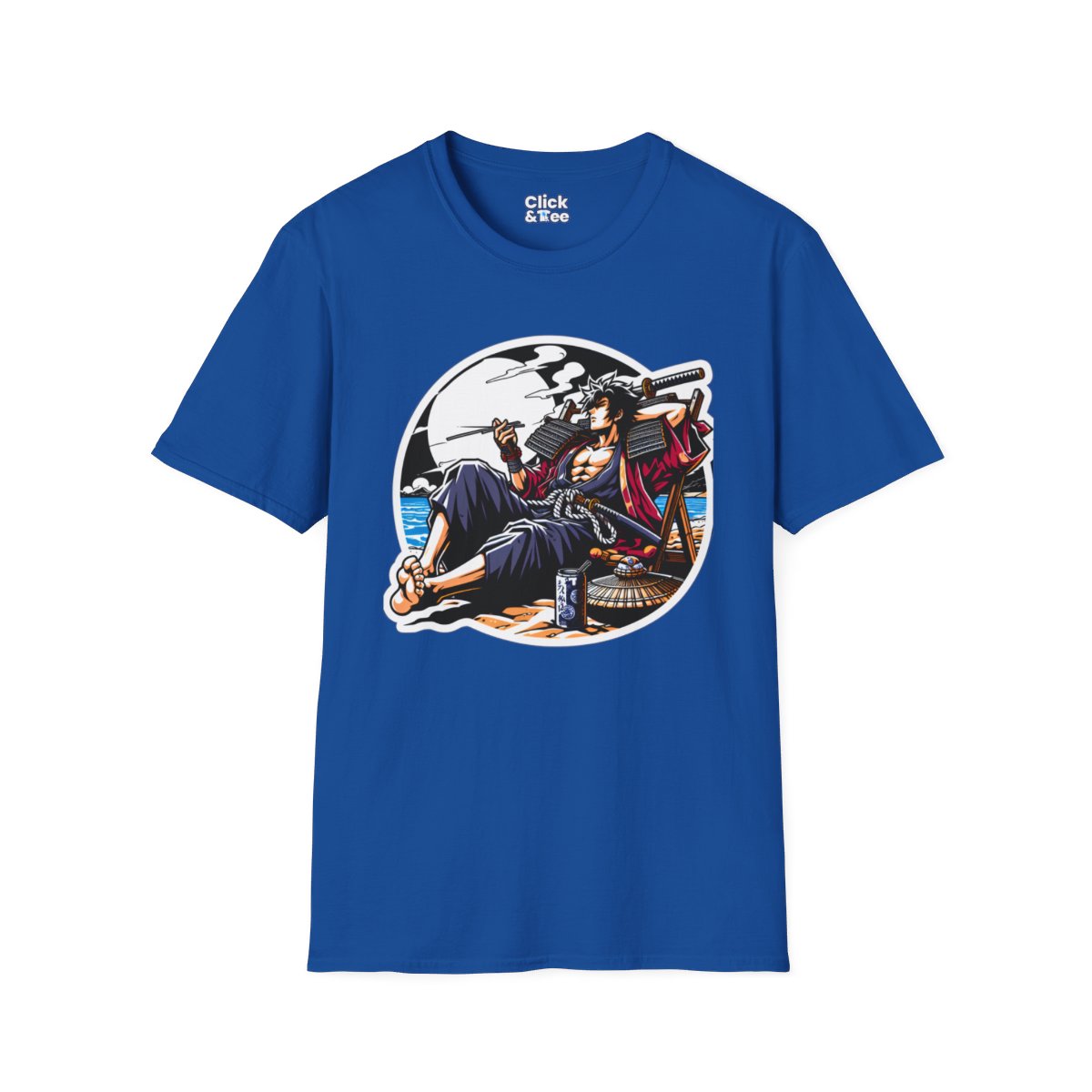 Shonen AnimeSamurai Warrior Unique T-Shirt Image 17