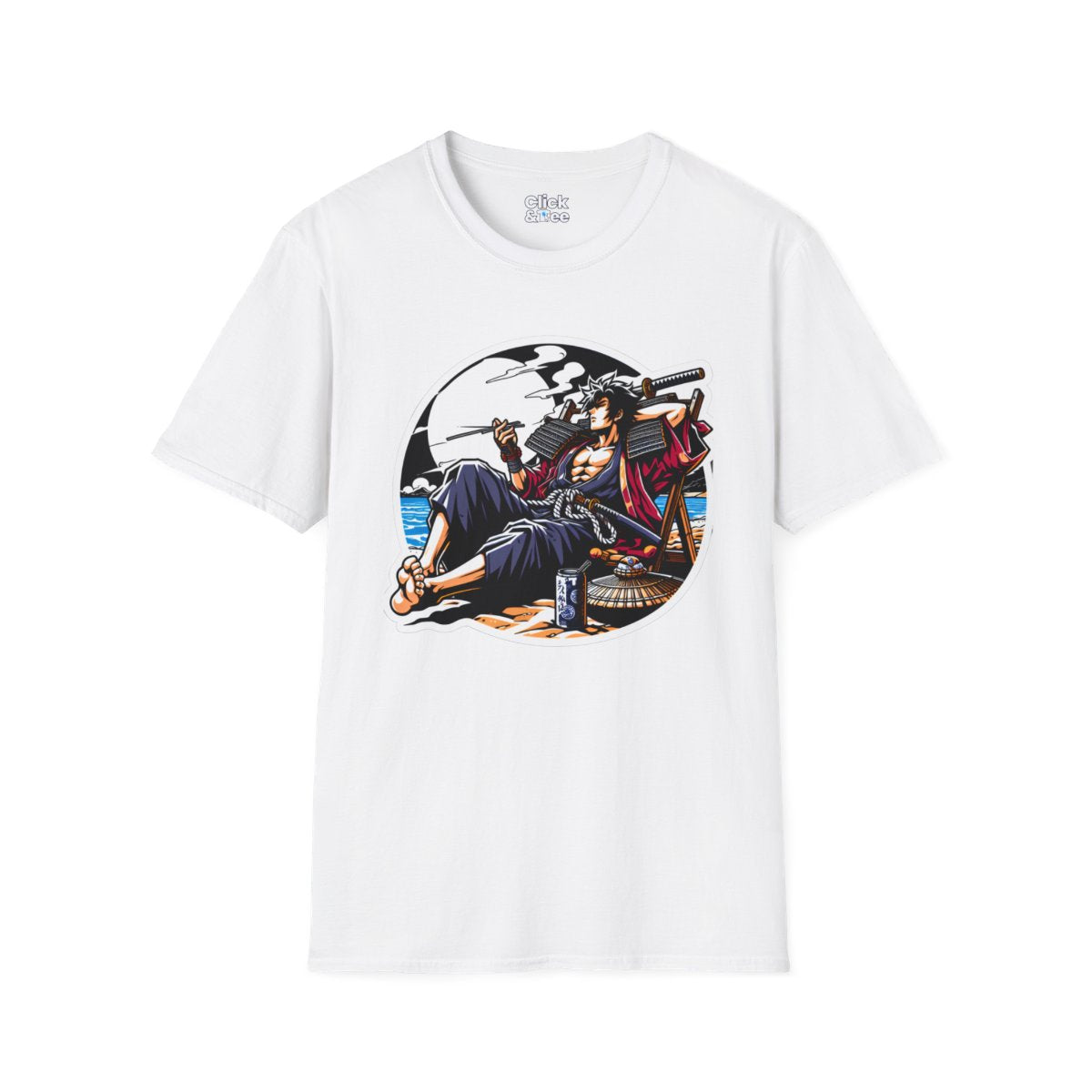 Shonen AnimeSamurai Warrior Tee Image 6