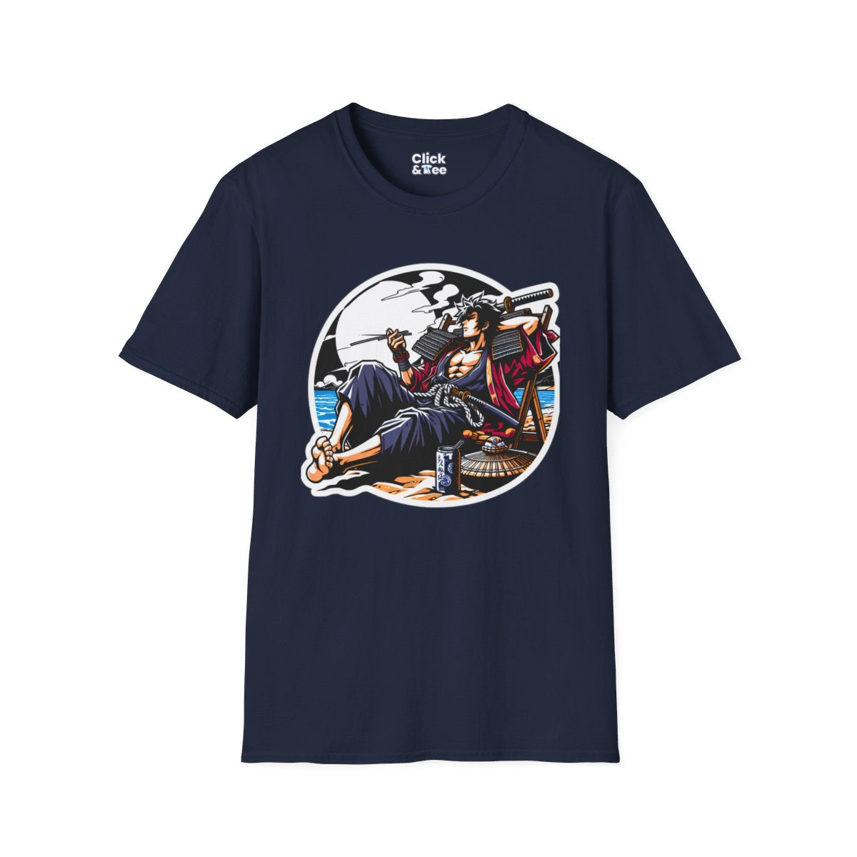 Shonen AnimeSamurai Warrior Unique T-Shirt Image 18