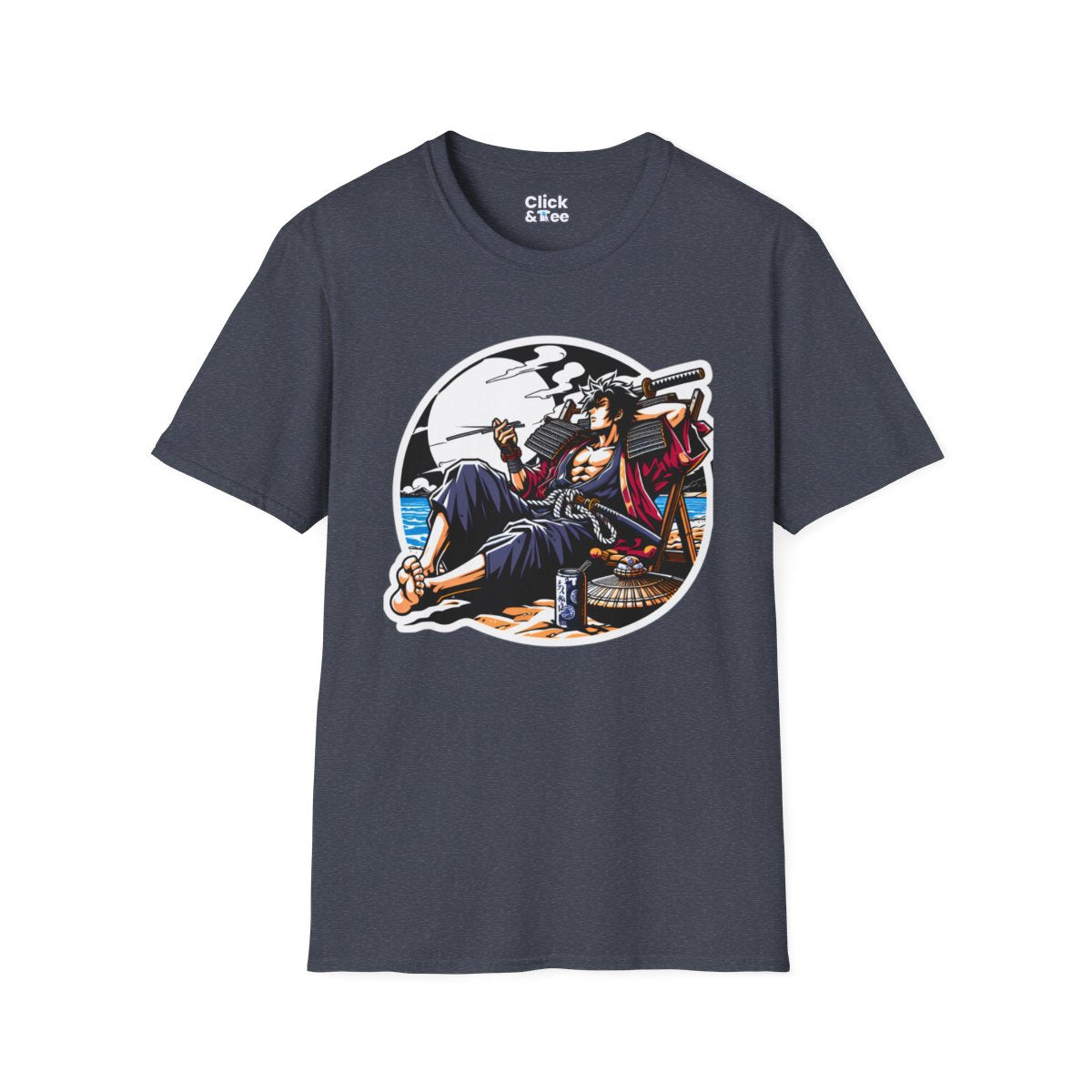 Shonen AnimeSamurai Warrior Unique T-Shirt Image 19