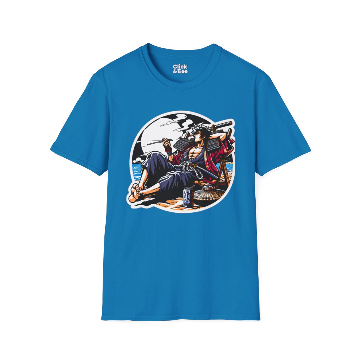 Shonen AnimeSamurai Warrior Unique T-Shirt Image 15