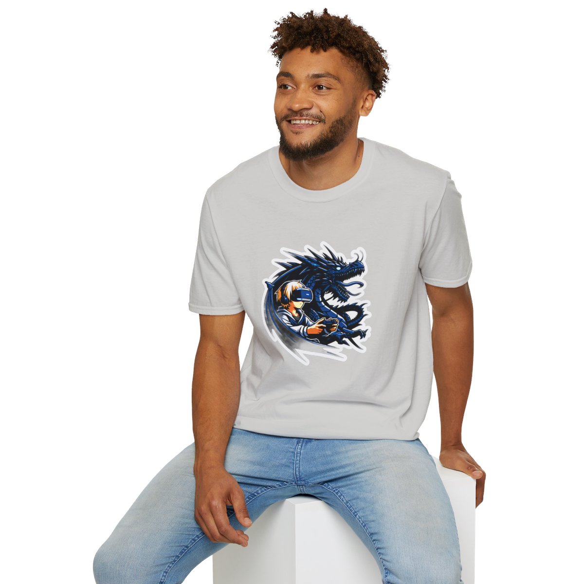 Shonen AnimeVR Gamer Unique T-Shirt Image 7