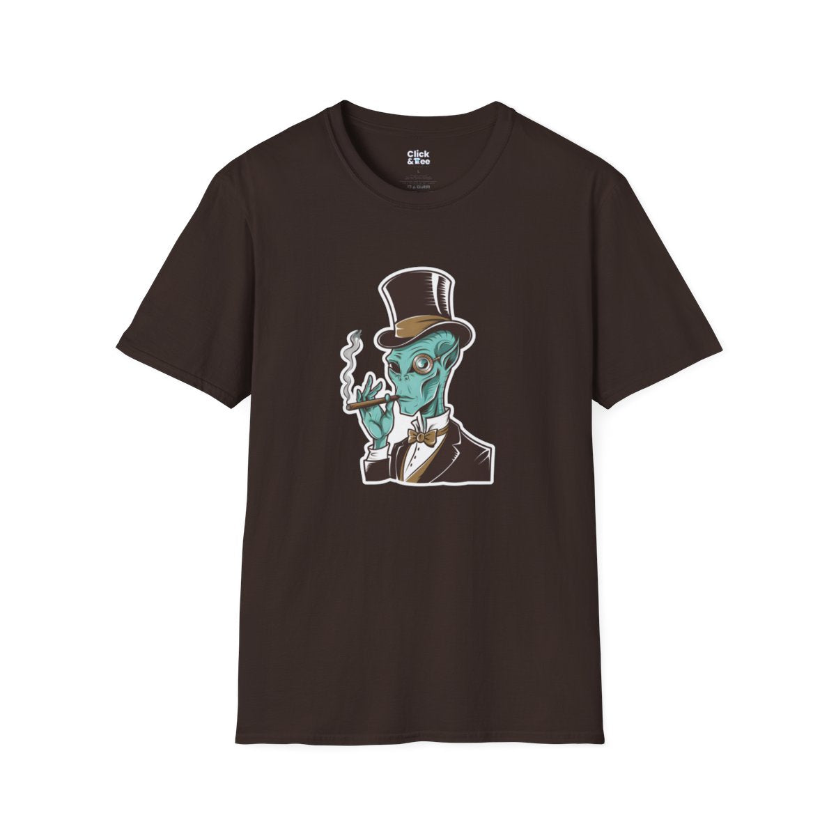 SteampunkTrendy Alien Unique T-Shirt Image 10