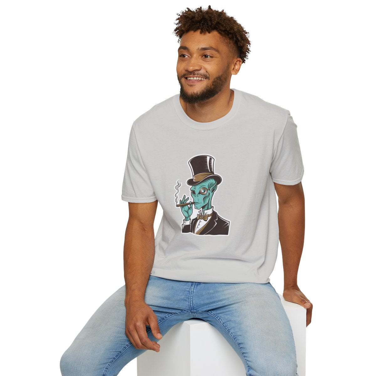 SteampunkTrendy Alien Unique T-Shirt Image 7