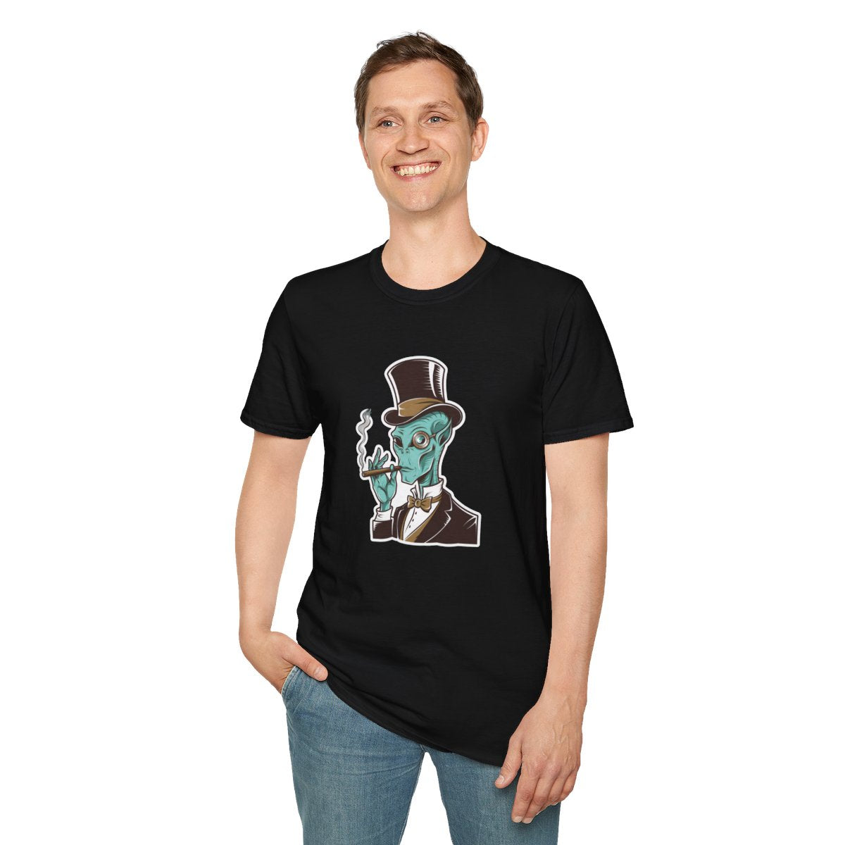 SteampunkTrendy Alien Unique T-Shirt Image 4