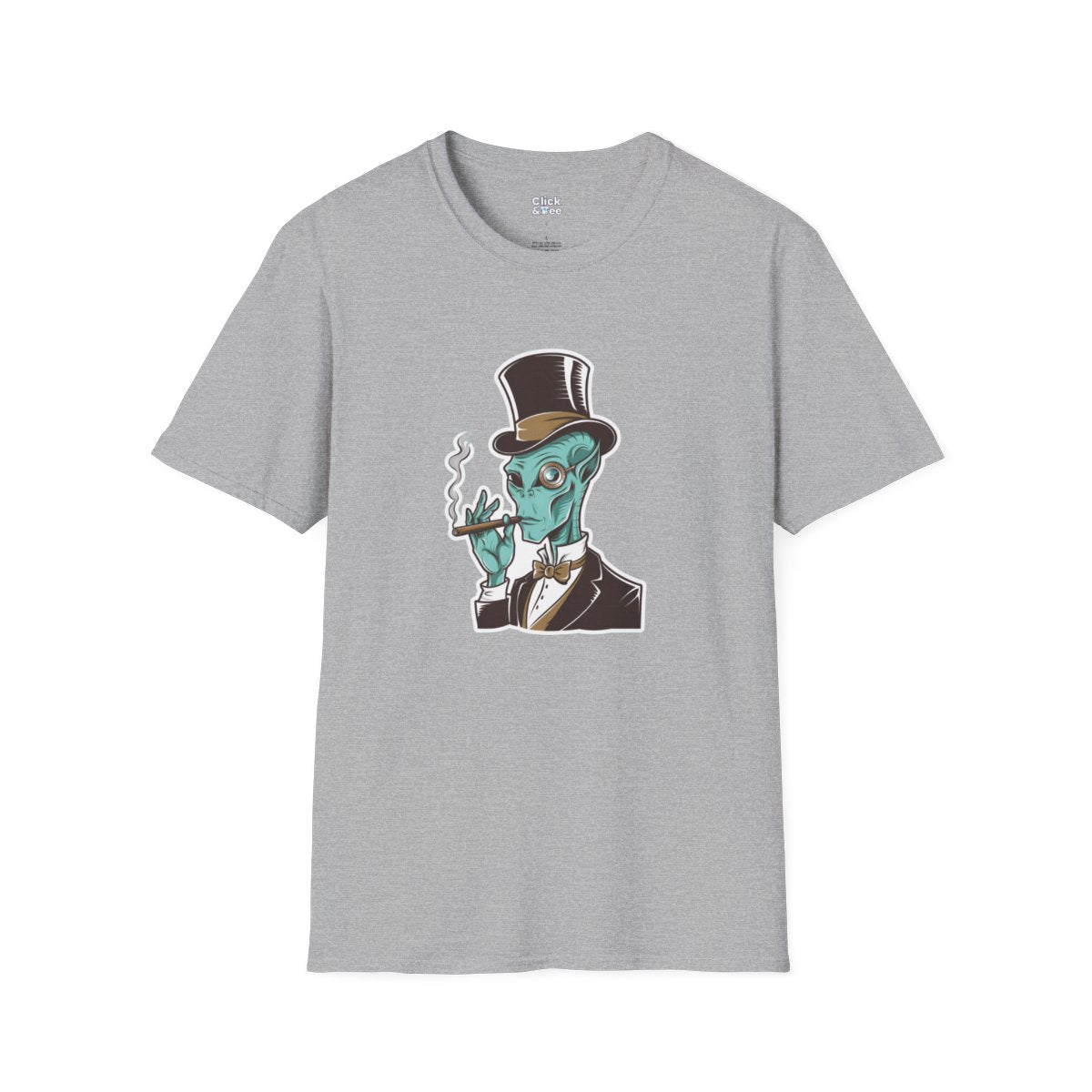 SteampunkTrendy Alien Unique T-Shirt Image 2