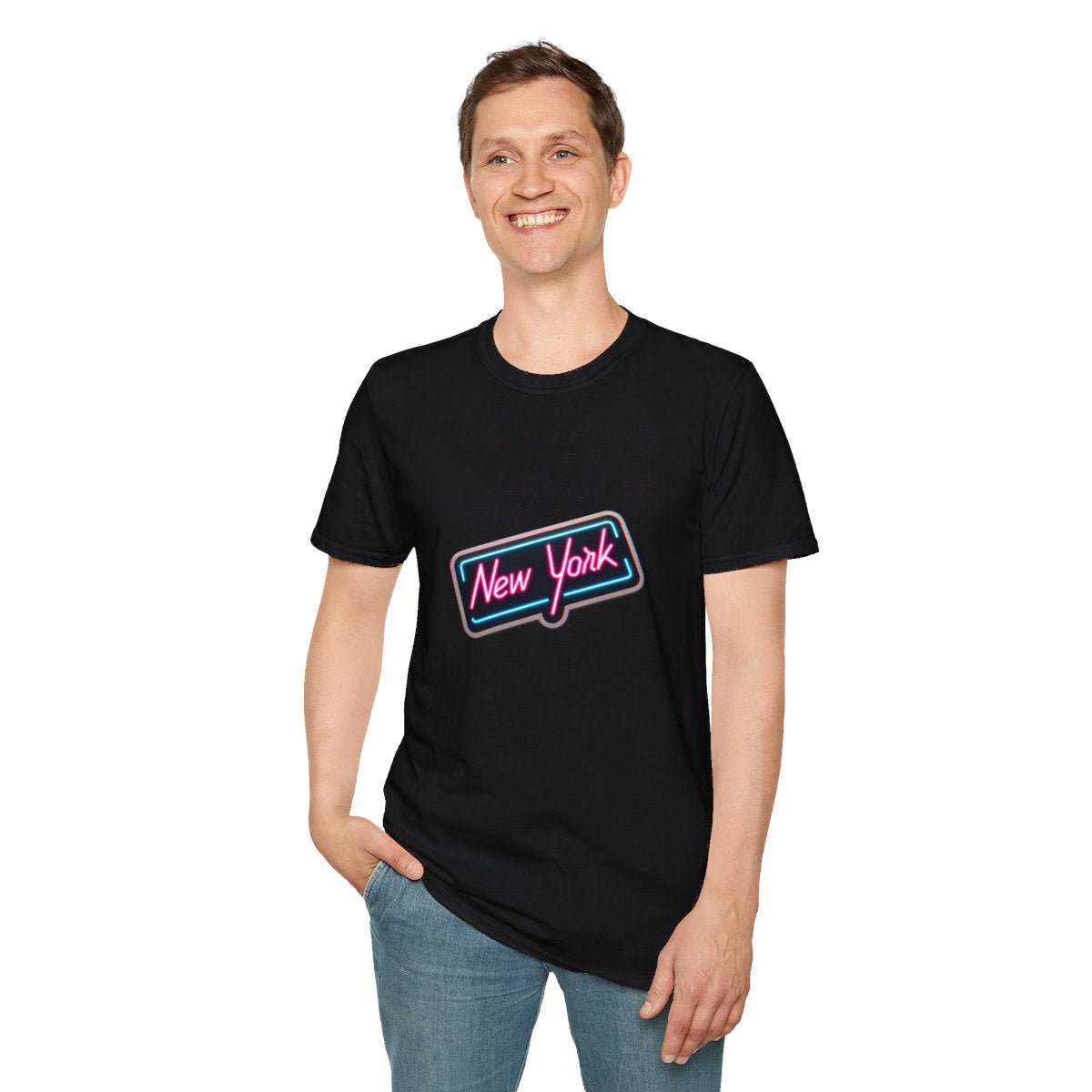 SynthwaveNeon Unique T-Shirt Image 4