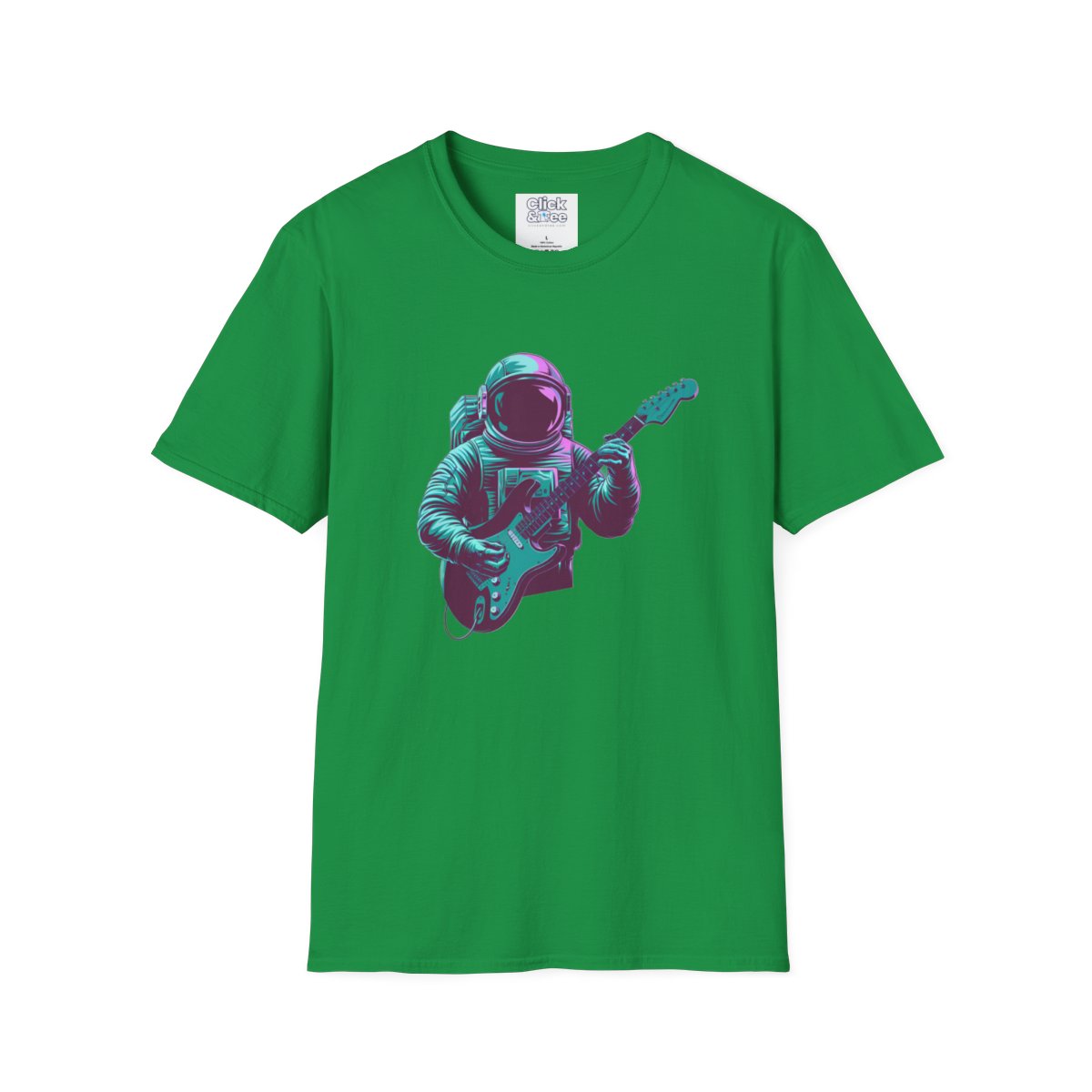SynthwaveRetro-Futuristic Astronaut Unique T-Shirt Image 12