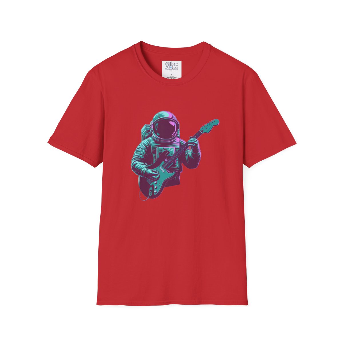 SynthwaveRetro-Futuristic Astronaut Unique T-Shirt Image 20