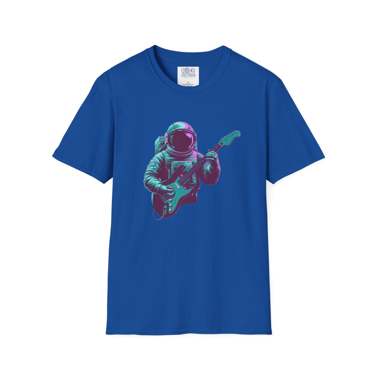 SynthwaveRetro-Futuristic Astronaut Unique T-Shirt Image 17