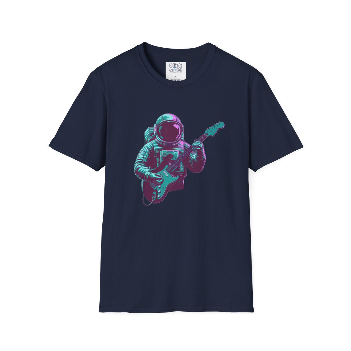 SynthwaveRetro-Futuristic Astronaut Unique T-Shirt Image 18