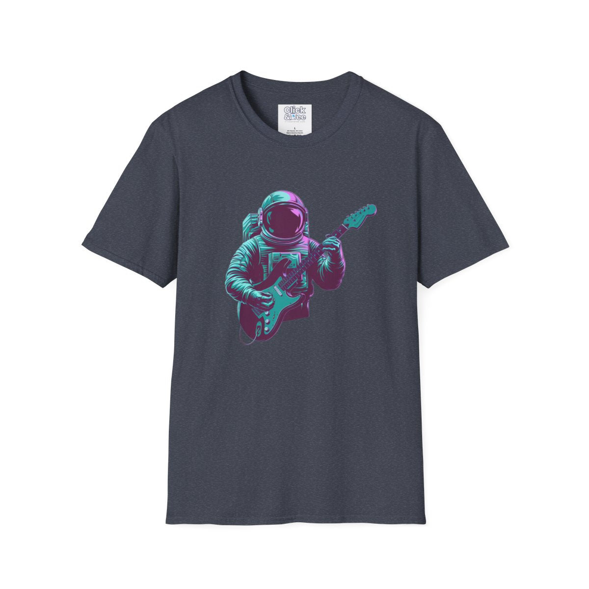 SynthwaveRetro-Futuristic Astronaut Unique T-Shirt Image 19