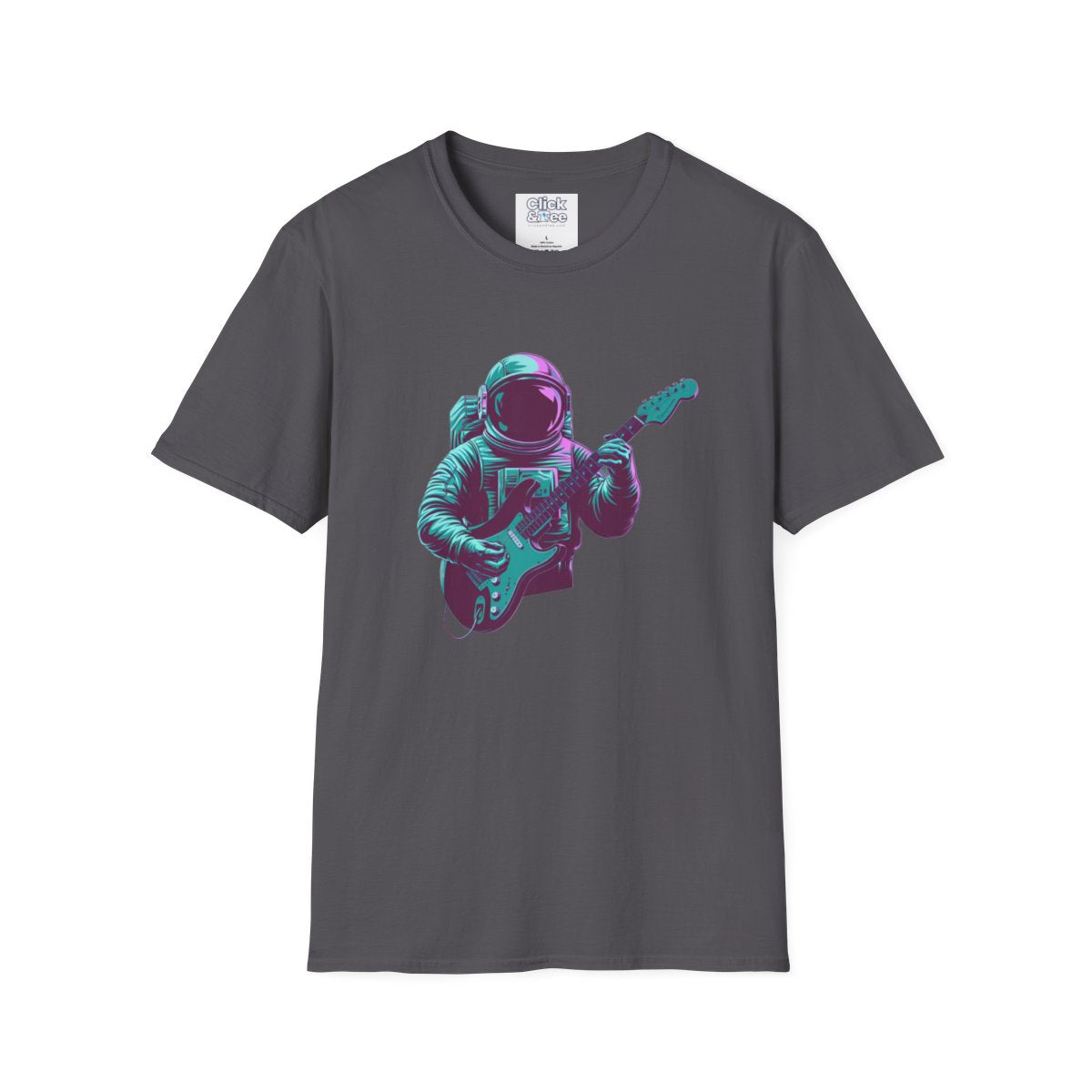 SynthwaveRetro-Futuristic Astronaut Unique T-Shirt Image 16