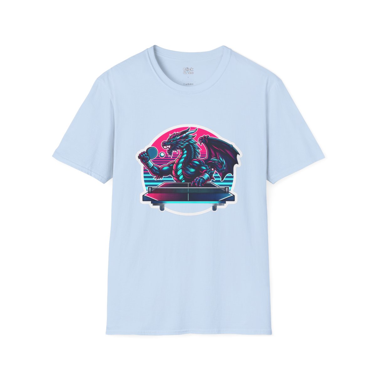 SynthwaveDragon Unique T-Shirt Image 14
