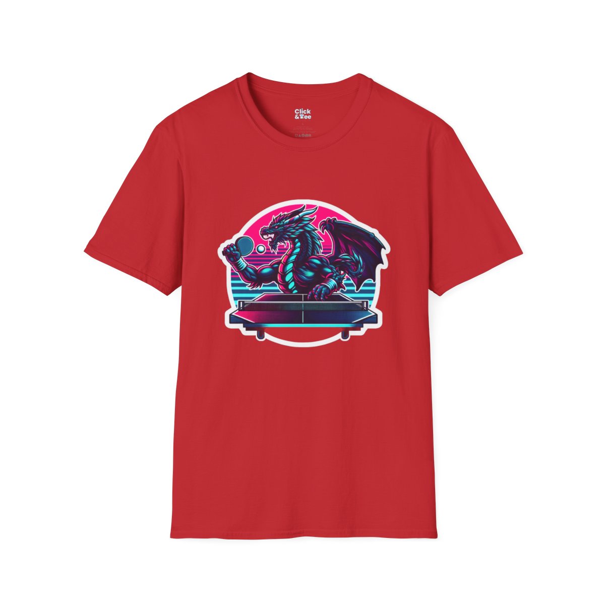 SynthwaveDragon Unique T-Shirt Image 20
